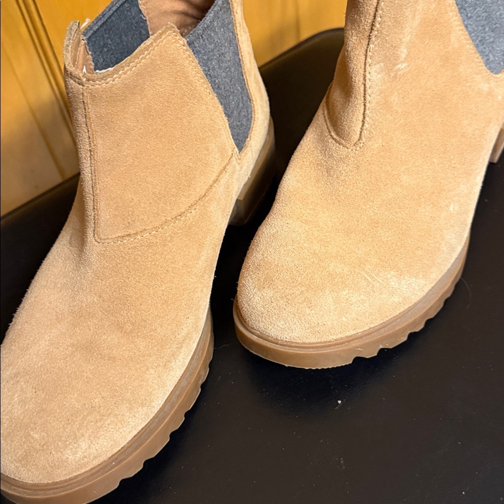 Sorel Tan Suede Ankle Boots - Picture 12 of 12